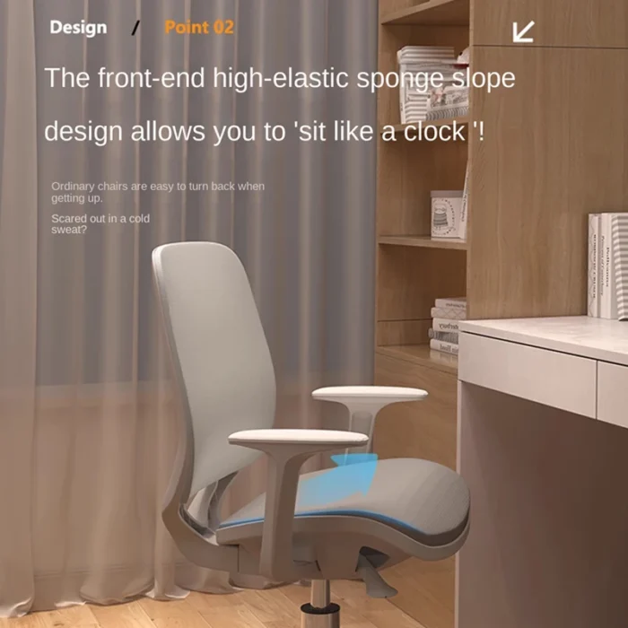 kids Office Chair Home Student Computer Chair Comfortable Backrest Study Chair Ergonomic Swivel Chair - Image 3