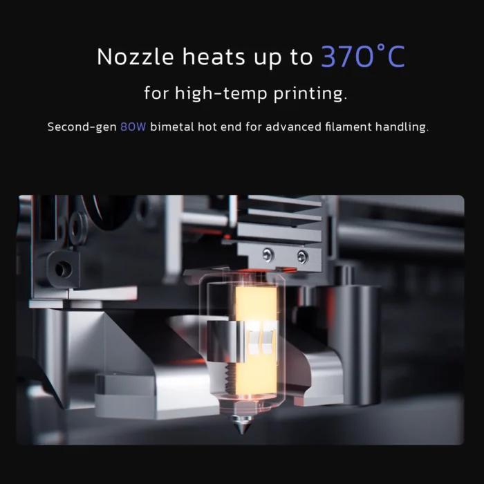 QIDI Plus 4 3D Printer, 600mm/s High-Speed 3D Printer withFull-auto Calibrati, Independent Dual Z-axis Motors, 55℃ Chamber Heat - Image 2