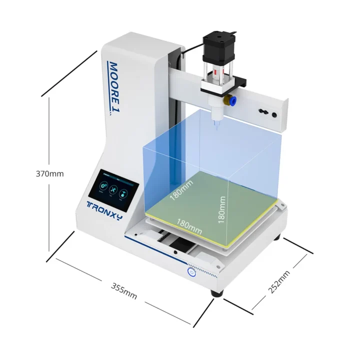 TRONXY Moore 1 clay 3d printer extrusion Liquid deposition modeling antique ceramics ceramic pottery 3d printer - Image 3