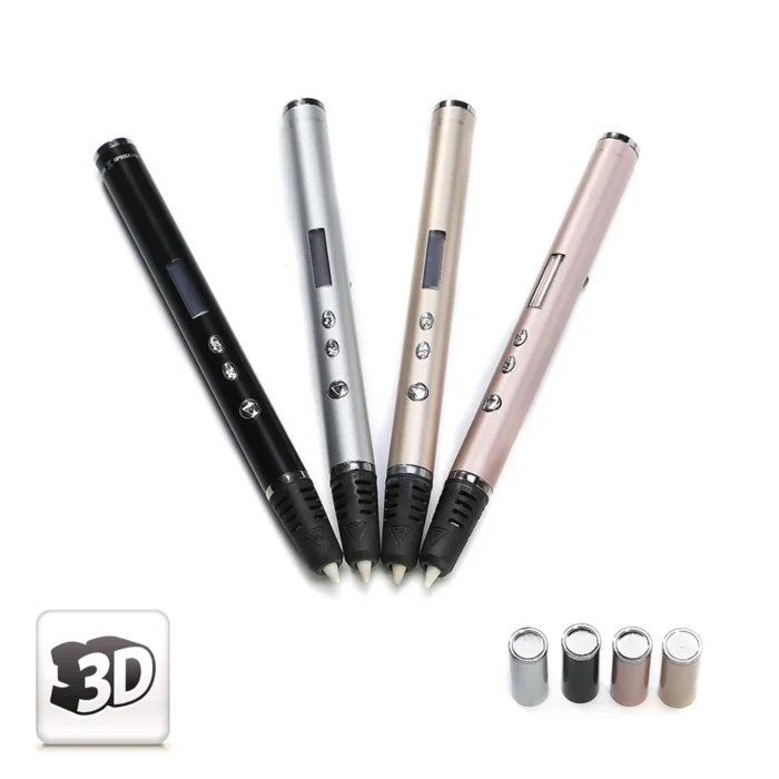 Ship from Russia 3D Pen PLA Filament 1.75mm 3D Printing Pen DIY Drawing Pens OLED Screen Birthday Educational Gift For Children - Image 4
