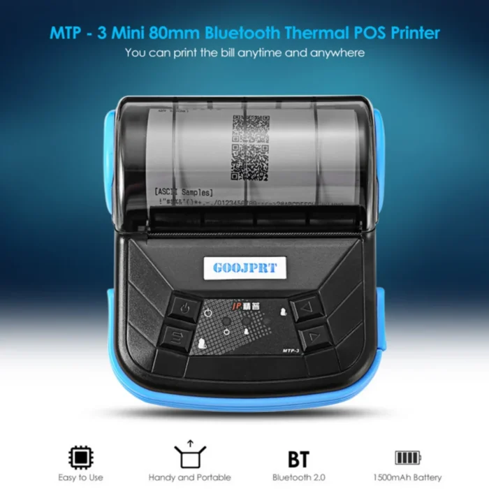 80mm Thermal Printer Bluetooth Android принт Receipt Bill Machine Thermal Computer Impresora label Printer Sublimation - Image 2