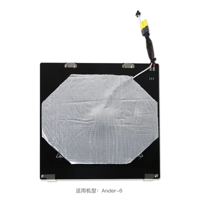 Creality 3D Ender-6 290x290X3MM Heatbed 24V MK3 Hotbed Aluminum Plate Kit Pressure Resistance For Ender-6 3D Printer parts - Image 2