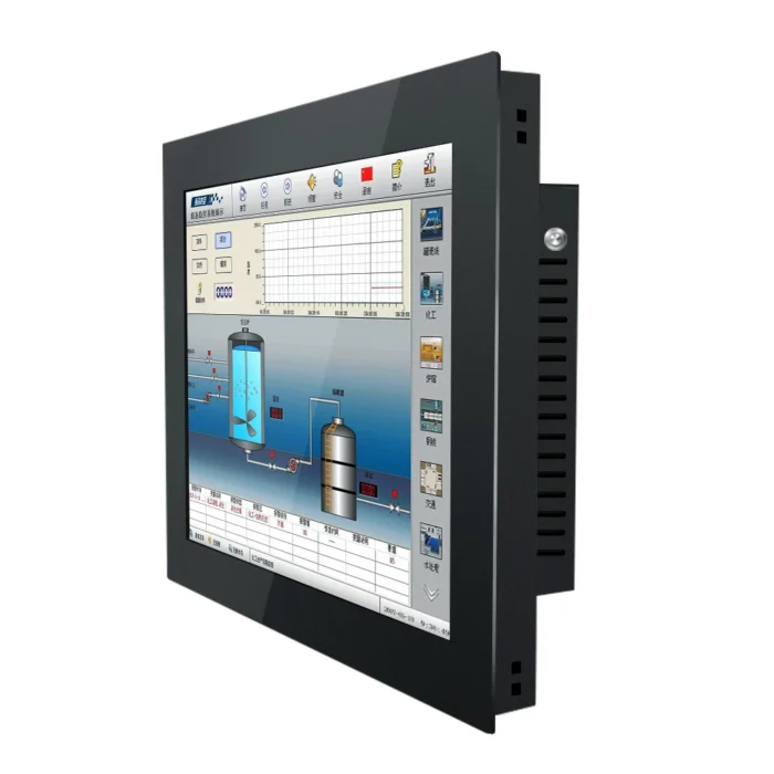 15.6" 14 Inch Embedded Mini Desktop Computer Touch Screen Celeron Core i3 4120U All In One PC With WiFi Com for WIN 10 Pro - Image 2