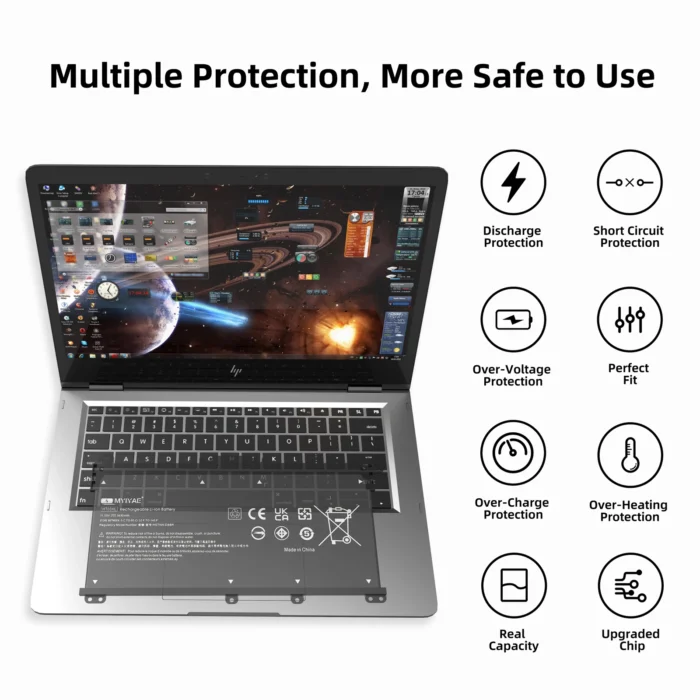HT03XL HP Laptop Battery For Notebook Pavilion HP 14-CE0025TU 14-CE0034TX 15-CS0037 TPN-Q208/TPN-Q209/TPN-C135/TPN-C136/TPN-I130 - Image 3