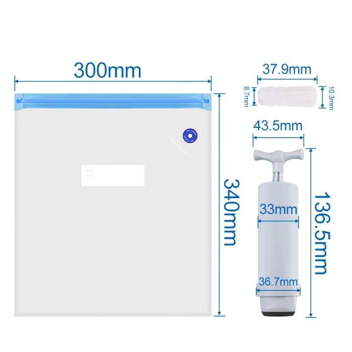 3D Printer Filament Storage Bag PLA ABS PETG Vacuum Bag Dryer Safekeep Humidity Resistant Sealing Bags Keep Filament Dry Sealed - Image 5