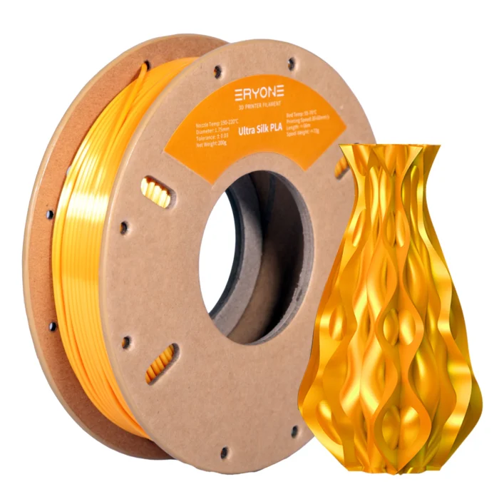 Eryone 200G Ultra SILK PLA Filament 3D Printing 3D Filament 1.75mm For 3D Printer And 3D Pen,1 Roll Wholesale Fast Shipping - Image 3