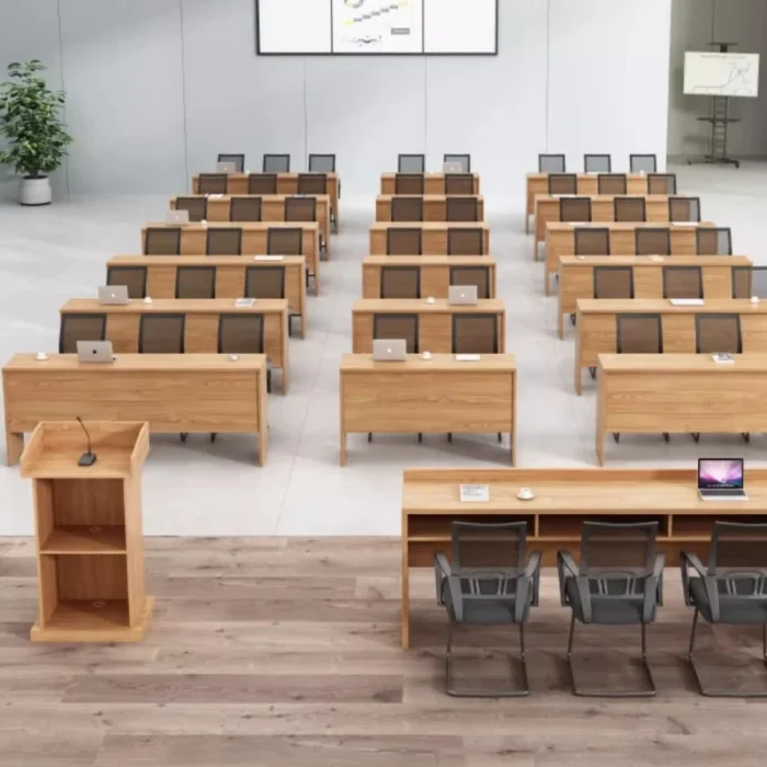 120cm 140cm 180cm Long Conference Table Simple Modern Large Conference Room Negotiation Office Furniture Simple Lectern Tables - Image 4