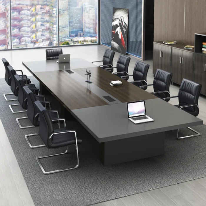 HYZ-45 Conference Room Desk Table Office Furniture Desk Set Mesa De Reuniones Meeting Table Modern Conference Tables and Chairs - Image 5