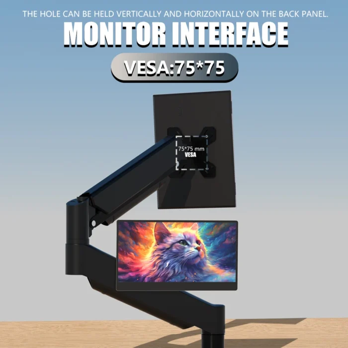 MUCAI N140-S36 Portable Display 14 Inch 60Hz Resolution 1366*768 TN Panel 250cd/㎡ Brightness 3ms Response Portable Monitor - Image 6