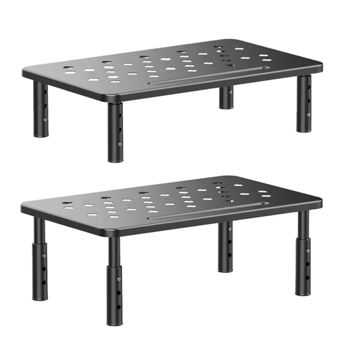 Adjustable Desk Monitor Rack Holder PC Screen Stand Desktop Computer Display Stand For Office Studio Working Study Students - Image 4