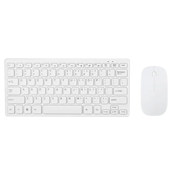 Mini 2.4G Wireless Keyboard and Mouse Kit Multimedia Spanish Russian Korean Silent Keyboard Mice Combo Set With Keyboard Covers - Image 6