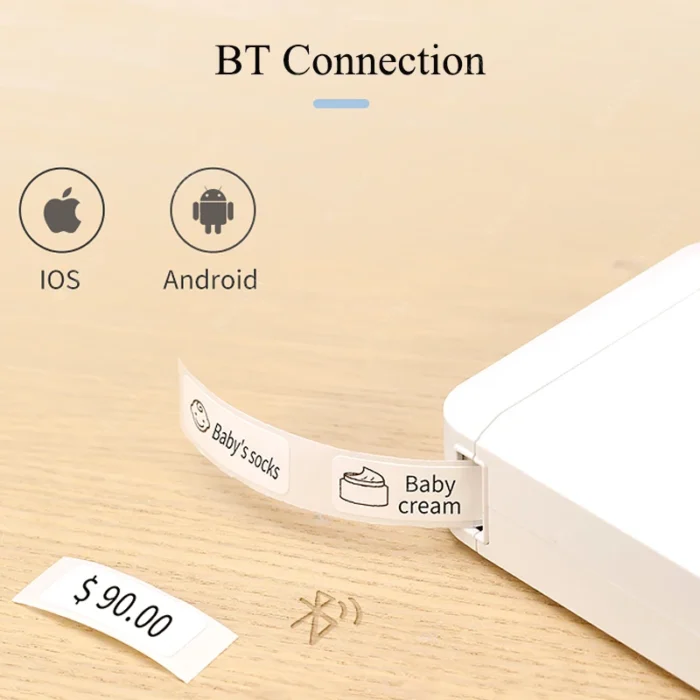Niimbot D110 Mini Portable Thermal Printer Without Ink Self-Adhesive Label Maker Printer For Stickers Labeller Labeling Machine - Image 3