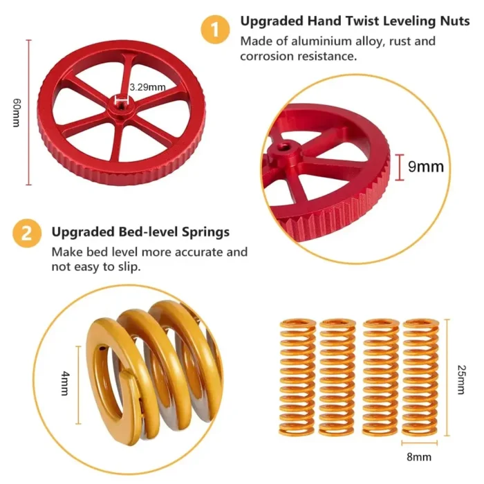 All Metal Aluminum Drive Feeder Bowden Extruders Upgrade Accessories Kit of Ender 3/Max/Pro/V2 Ender-5 CR-10 Series 3D Printer - Image 4