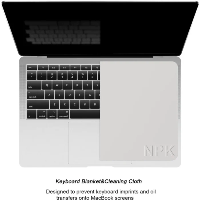 Notebook Protective Palm Keyboard Blanket Cover Microfiber Dustproof Film Laptop Screen Cleaning Cloth Macbook Pro 13/15/16 Inch - Image 2