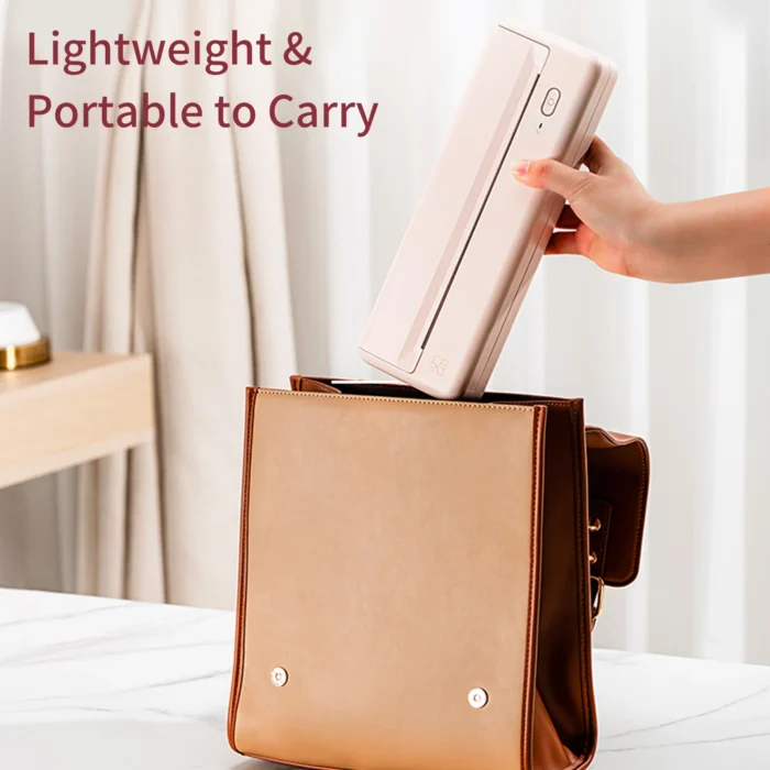 HPRT MT810 A4 Portable Paper Printer Thermal Printing Wireless Bluetooth Printer Compatible iOS Android Mobile A4 Printer - Image 5