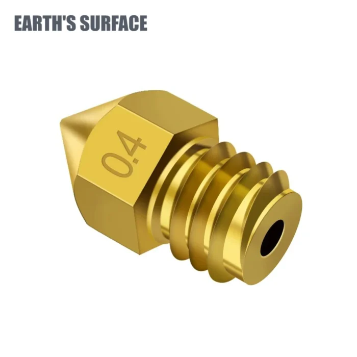 3D Printer Parts 5pcs MK8 Nozzle 0.2/0.4/0.5/0.6mm-1.75mm M6 Thread Brass Nozzle For CR 10/Ender 3 3D Printer Extruder Nozzles - Image 3