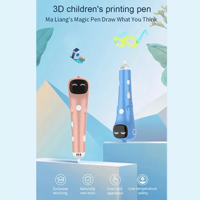 Low Temperature 3D Printing Pen PCL Filament Anti-Scald Digital Display DIY For 3D Drawing Pen Girls Boys Gift Toys - Image 2