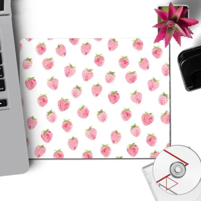 MousePad New Small size Desk Mat Cartoon lovely Gamer kawaii Fruit Cute Strawberry Home Office Decoration keyboard pad