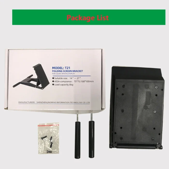 14-27'' LCD Monitor Base Bracket/Digital Graphics Tablet Display Stand/Folding Universal Holder for WACOM/HUION/XP-PEN - Image 6