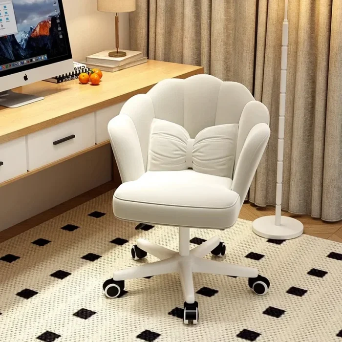 Makeup Modern Office Chair Salon Vanity Lazy Luxury Executive Office Chair Designer Relaxing Silla Oficina Library Furniture - Image 3