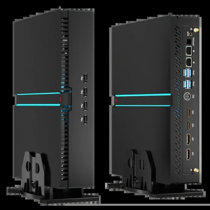 13th I-ntel Core I9-13900F 24 Cores 2 DDR5 Slot Gaming Computer 4USB4.0 2*RJ45 LAN 3DP+HD Mini Desktop Computer SSD/HDD - Image 3