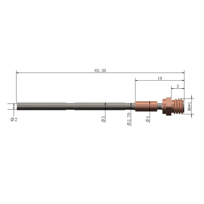 Copper Titanium Alloy Throat For Prusa MK4/XL Hotend Kit High Temperature Resistance And High Speed Printing 3D Printer Parts - Image 6