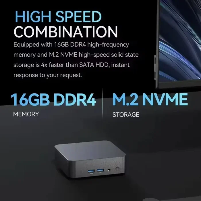 MINI PC Windows 11 Pro Intel Core i9 8950HK DDR4 16GB M.2 SSD 1TB 2TB Computer Gaming Wifi 6 BT5.2 Office UHD Desktop PC Gamer - Image 6