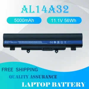 AL14A32 Laptop Battery For Acer Aspire V3-472, V3-472-57M0 V5-572, V5-572G V5-572PG E14/ E15 / E15 Touch E5-411, E5-411-P137