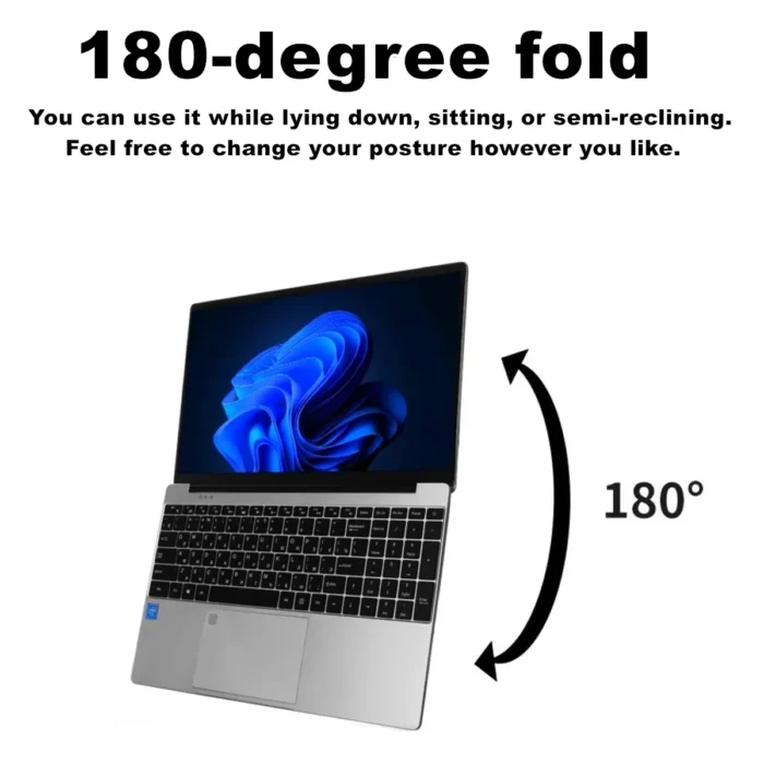 CARBAYTA 15.6" Laptop Computer Intel Celeron N5095 Notebook PC 16 32G Ram 128GB-2TB SSD Office Study PC Windows 11 1080P Laptops - Image 6