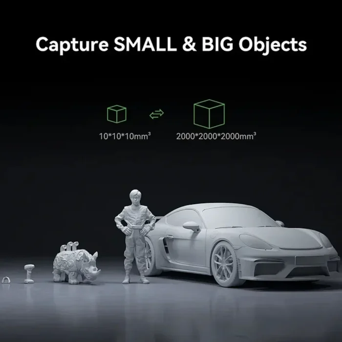 Creality CR-Scan Otter Portable Upgraded Handheld 3D Scanner 0.02mm Accuracy High Efficiency 20fps Speed Scanning Anti-shaking - Image 4