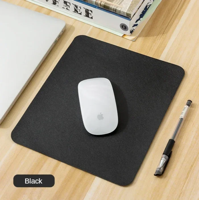 Small PU mouse pad Non-Slip Gaming Desktop Mouse Pad Waterproof Anti-Scratch Easy To Clean Mat For PC Laptop Desktop - Image 6