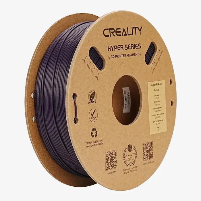 Creality 1.75mm 1kg Hyper PLA-CF K1C K1 Max 3D Printer Filament Matte Finish 3D Printing Materials Print Speed Up To 300mm/s - Image 6