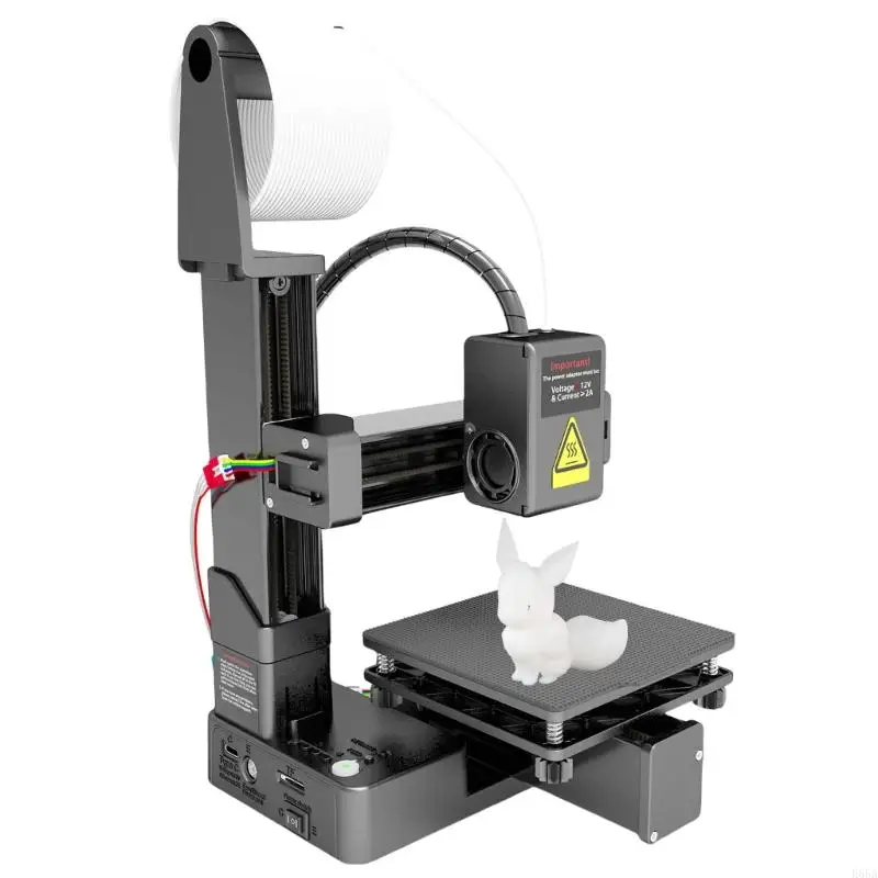 K10 Quiet 3D Printer Small Sized Efficient For Beginners With Easy To Use E65A - Image 4