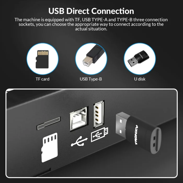 Tronxy CRUX 1 FDM 3D Printer Smart Filament Sensor Self-assemble Proximal Direct Extrusion DIY 3d Printer Kit 180*180*180mm - Image 5
