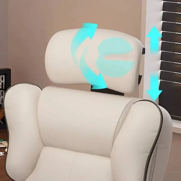 Comfortable Cushion Office Chair Footrest Support Living Room Computer Chair Recliner Swivel Chaise De Bureaux Furniture - Image 6