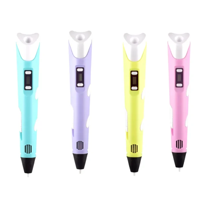 3D Pen DIY Drawing Pen With PLA Filament Toys Safe LCD Screen Compatible3D Pen for Children Kids Christmas Birthdy Gift