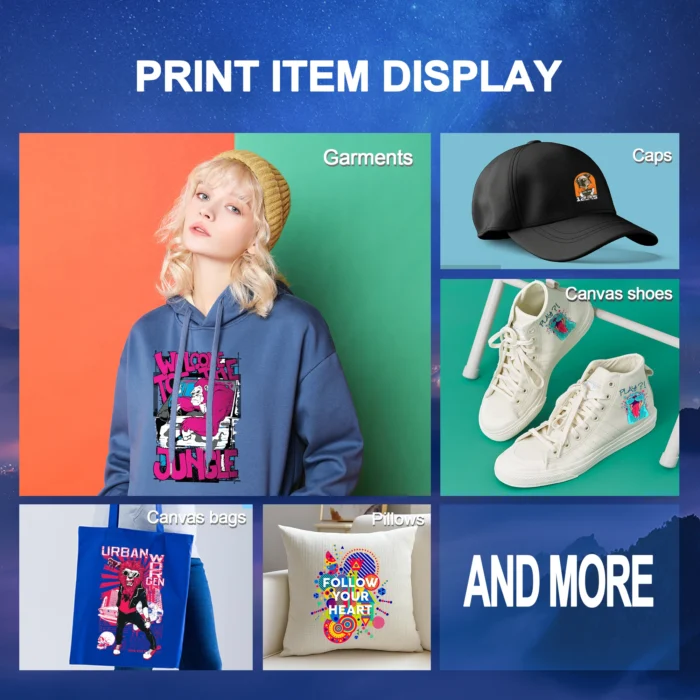 A3 XP600 DTF Printer Direct to Film Transfer Printing Machine impresora dtf a3 with Roll Feeder T shirt Printer For all Textile - Image 6