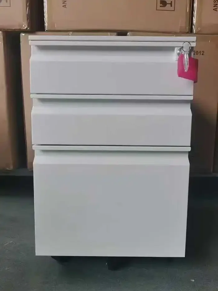 Office Vertical Steel File Cabinet With 2 3 4 Drawers Metal Storage For Card Record Archiving In School Home Office Hotel - Image 3