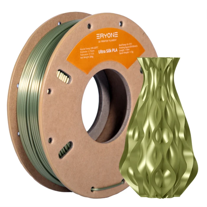 Eryone 200G Ultra SILK PLA Filament 3D Printing 3D Filament 1.75mm For 3D Printer And 3D Pen,1 Roll Wholesale Fast Shipping - Image 2