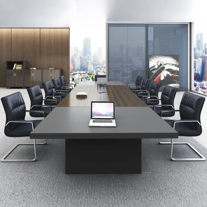 HYZ-45 Conference Room Desk Table Office Furniture Desk Set Mesa De Reuniones Meeting Table Modern Conference Tables and Chairs - Image 3