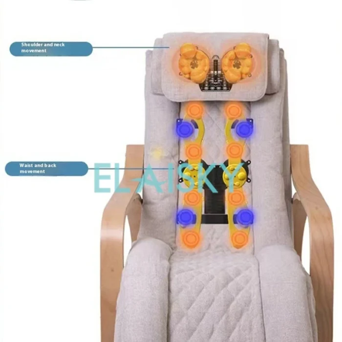 Swing Chair Home Small Electric Massage Sofa Automatic Office Lunch Break Intelligent Massager Full Body Massage Chair for Relax - Image 4