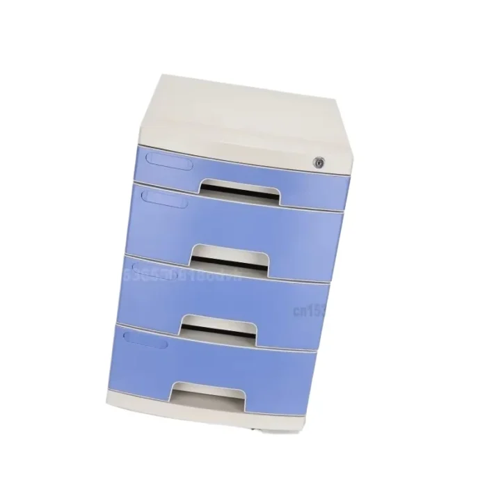 Desktop File Cabinet: A4 File Drawers with Lock, Office Receipt Storage Box, Plastic File Organizer for Desk, Document Storage - Image 6