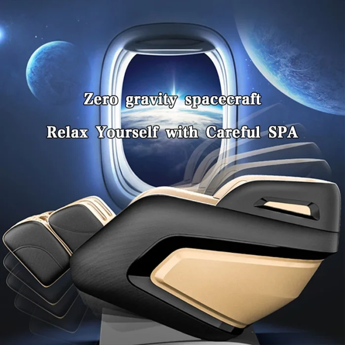 Electric Massage Chair Full Body 4d Zero Gravity Bluetooth Music Office Body care chair Heating Free Shipping Massage Chair - Image 3
