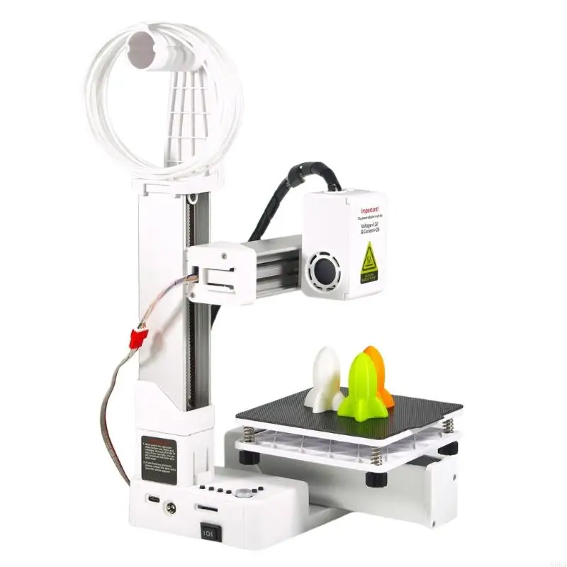 K10 Quiet 3D Printer Small Sized Efficient For Beginners With Easy To Use E65A - Image 3