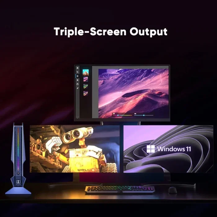 pc Gaming Mini PC Intel i9 13900H 12900H i7 13800H 12700H Nvidia RTX4060 3050 8G Desktop Gamer Mini Computer Win11 Pro WiFi6 - Image 4