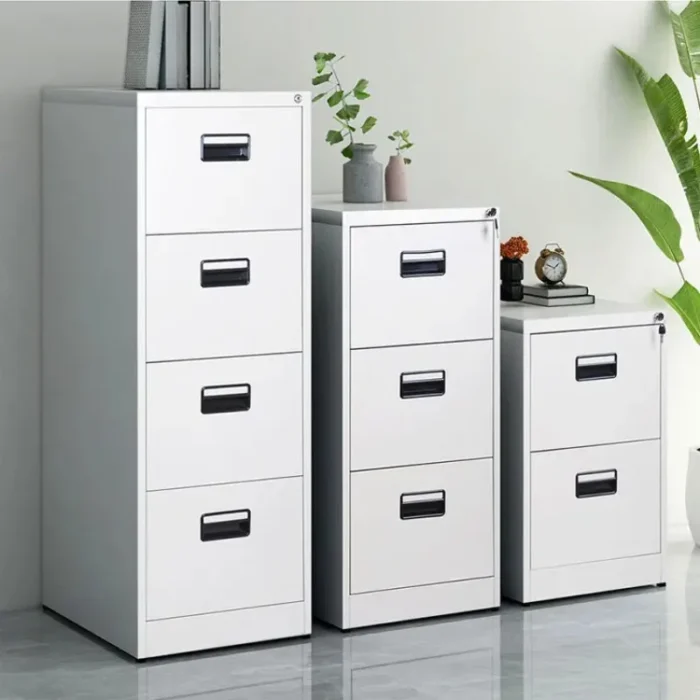 Commercial Modern Office School Furniture Storage A4 FC Files Vertical Multi Drawers Metal File Cabinets Steel Filing Cabinet - Image 2