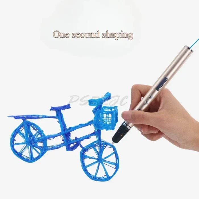 RP900A 3D Printing Graffiti LCD Screen Painting Pen Creative Gift Box Set Stainless Steel Pen Shell Ceramic Nozzle - Image 2