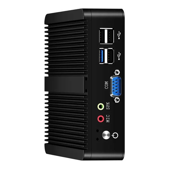 2 Ethernet Mini Pc J2900 J1900 RS232 Fanless Industrial Computer Mini Desktop Barebone - Image 5