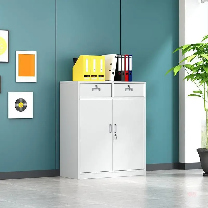 File Iron Cabinet Office Steel Locker Data Cabinet File Five Sections Certificate with Lock Manufacturer - Image 3