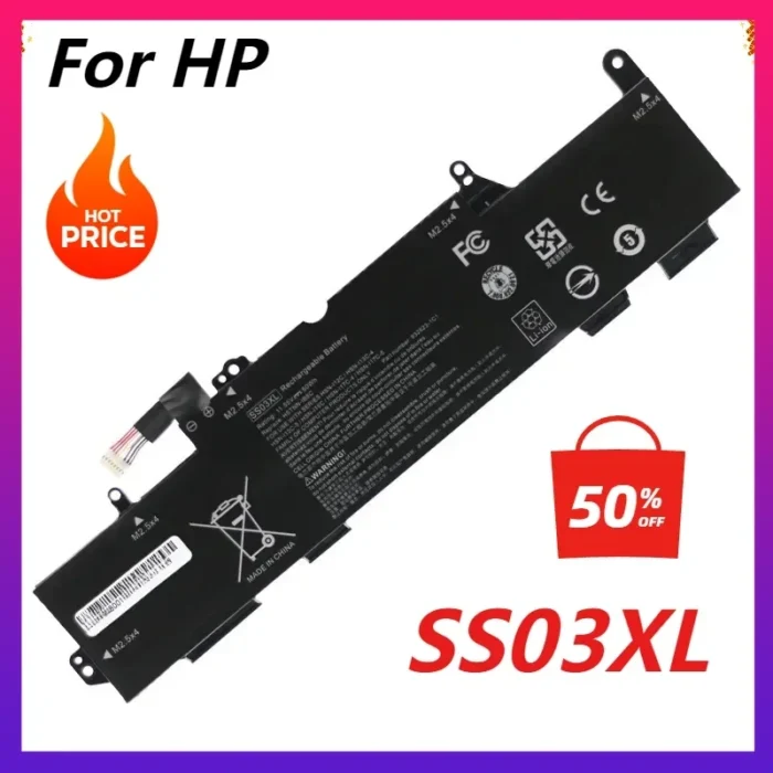 SS03XL Laptop Battery for HP EliteBook 730 735 740 755 745 840 830 846 G5 ZBook 14u G5 HSN-I12C HSN-I13C-4 HSN-I13C-5 50Wh